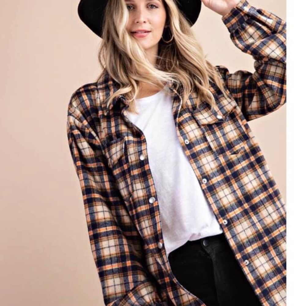 Plaid Outwear Shirt
